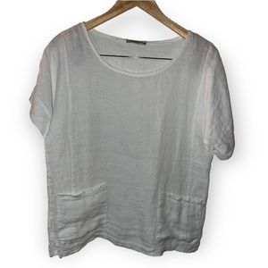 Francesca Bettini linen top